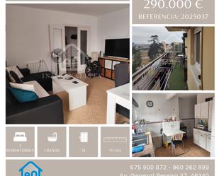 Exterior view of Flat for sale in  Valencia Capital  with Air Conditioner, Heating and Balcony
