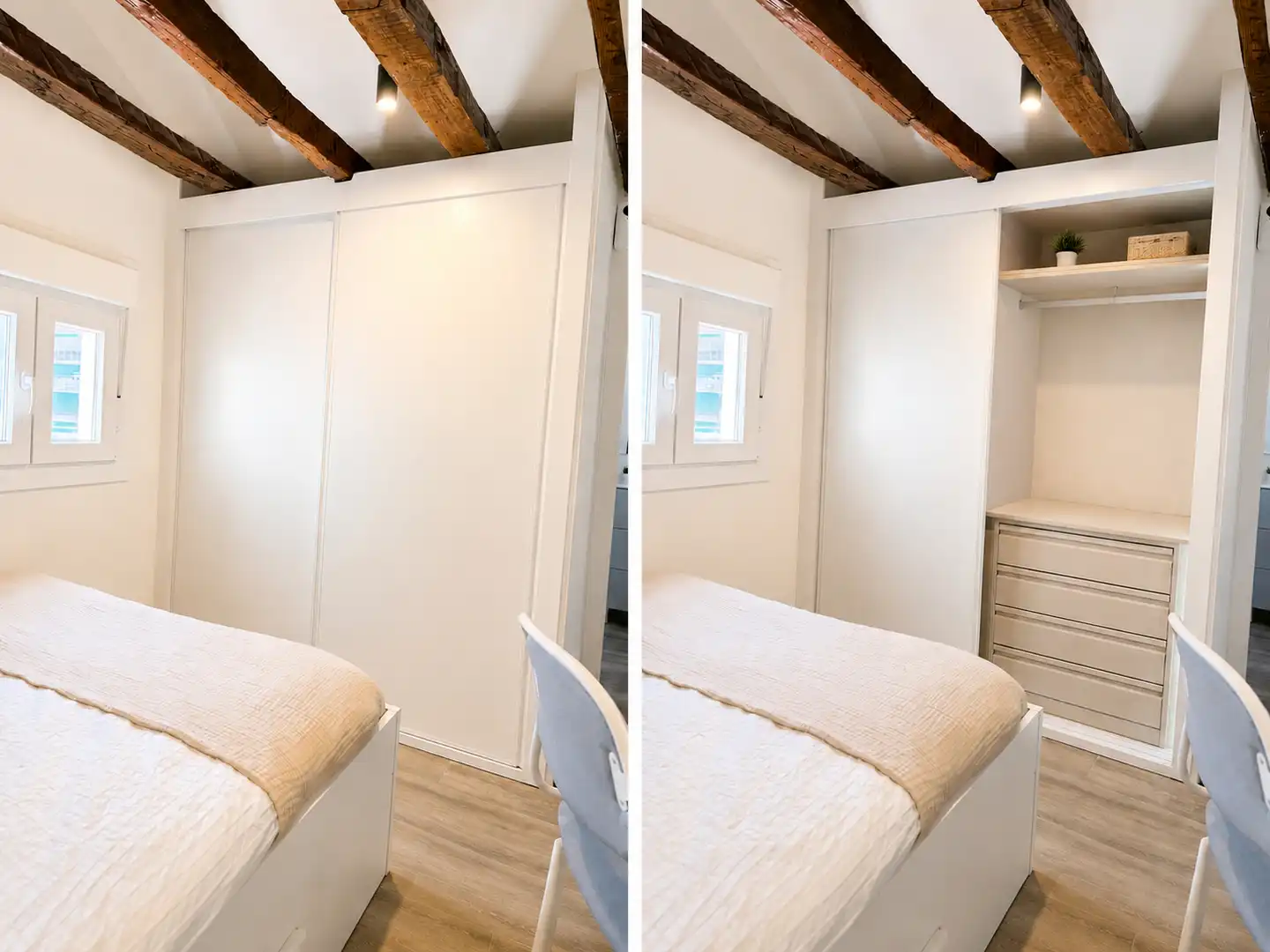 Habitación de Estudio de alquiler en Madrid con Calefacción, Parquet y Amueblado
