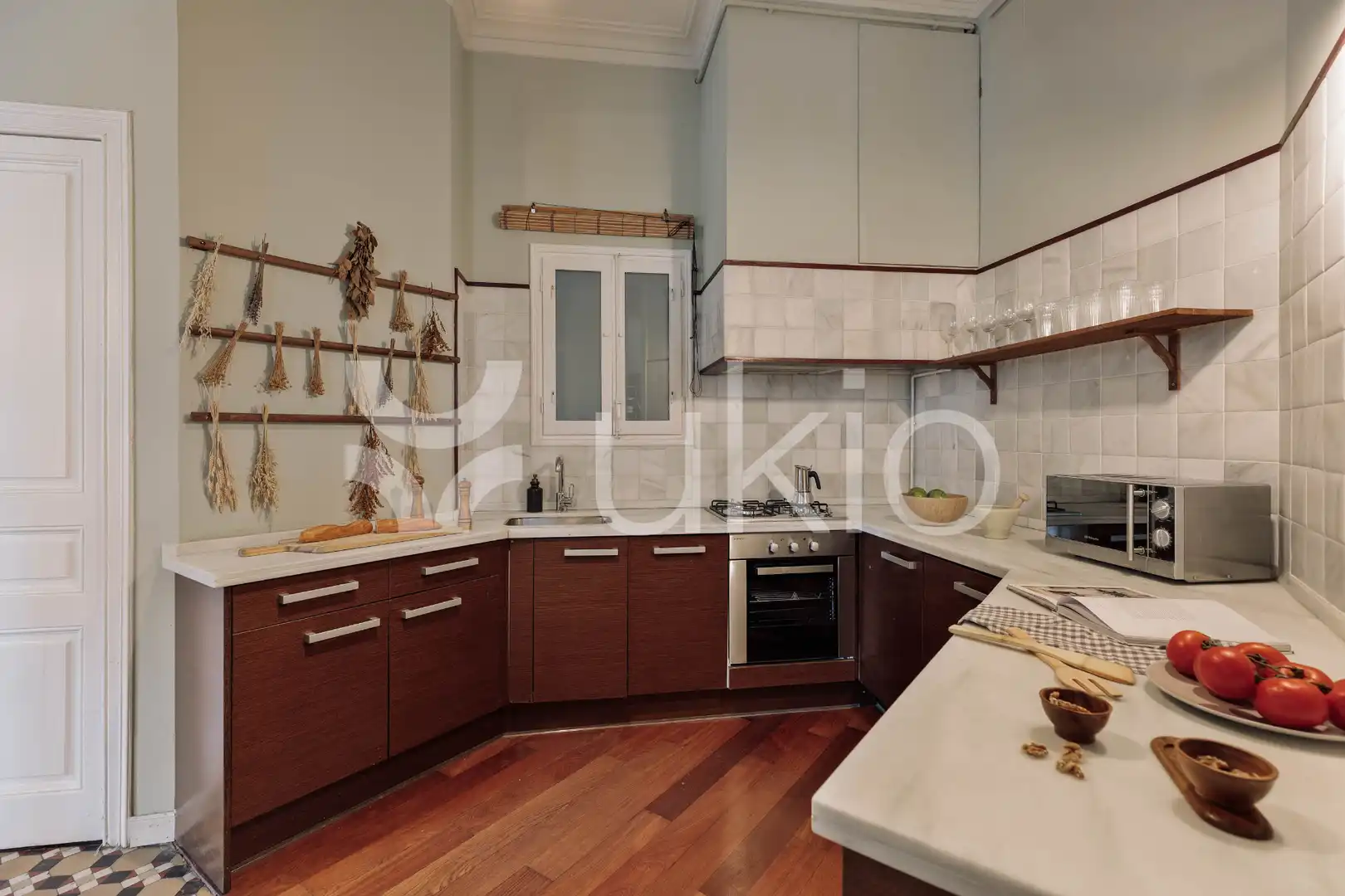 Apartamento con terraza en alquiler en Carrer de Còrsega, imagen 4