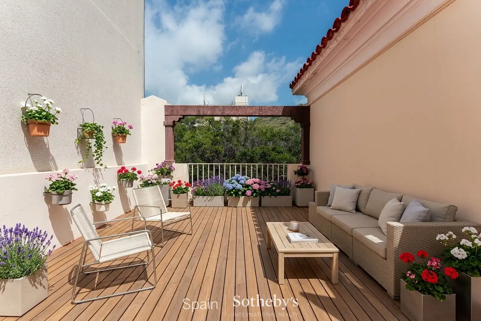 Terraza de Casa adosada en venta en  Santa Cruz de Tenerife Capital con Jardín privado, Terraza y Trastero