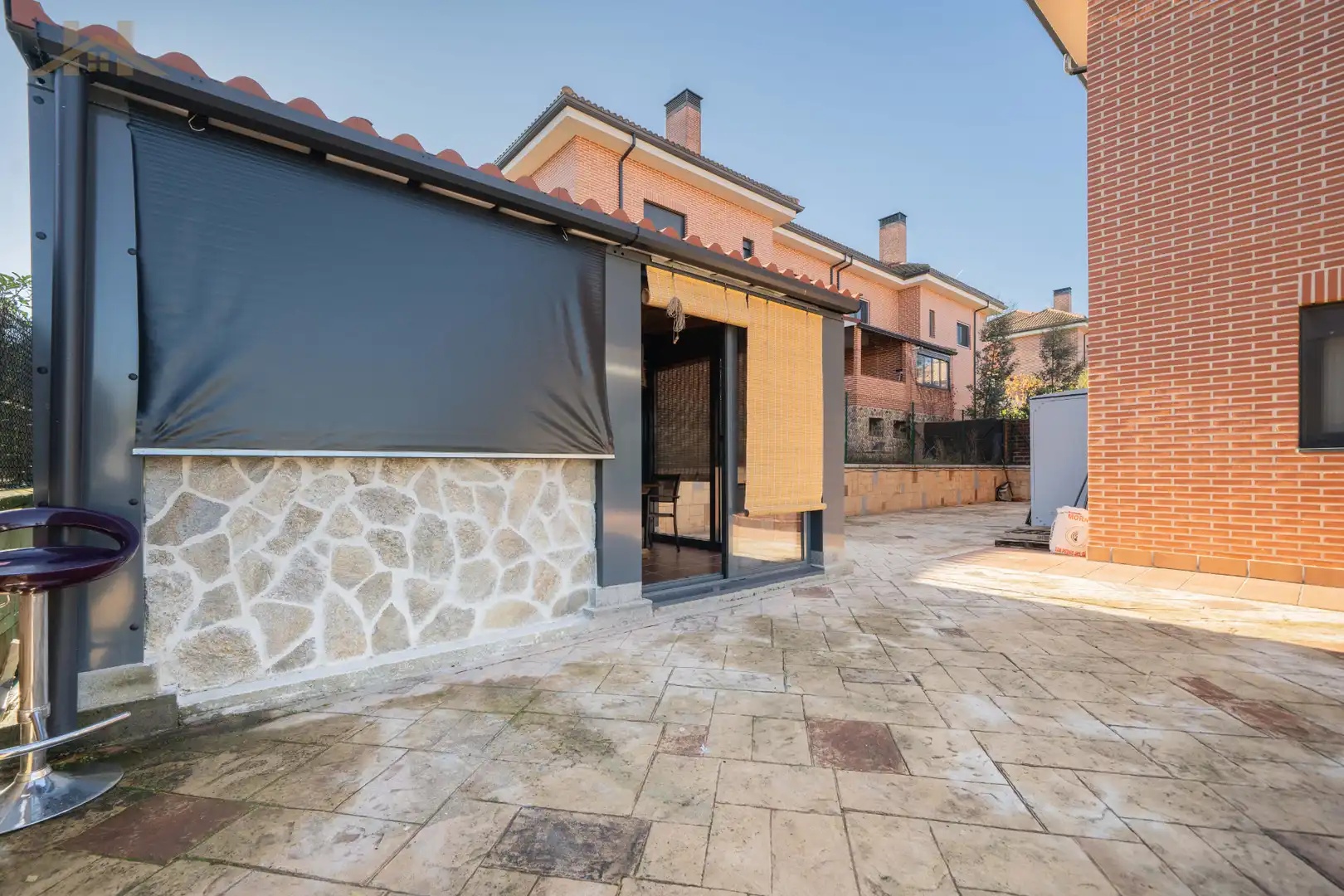 Terraza de Casa o chalet en venta en Miraflores de la Sierra con Aire acondicionado, Calefacción y Jardín privado