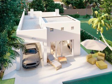 Chalet con balcón en venta en Serena Golf