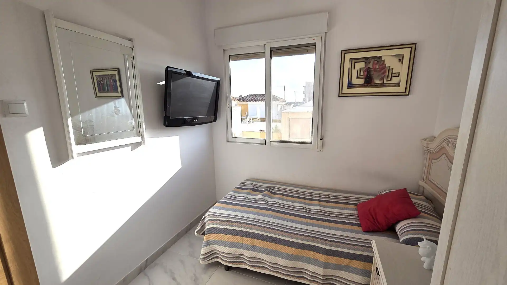 Bedroom of Flat for sale in Cartagena  with Terrace, Furnished and Oven
