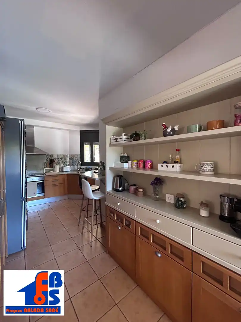 Cocina de Casa o chalet en venta en Sant Esteve de Palautordera con Aire acondicionado, Calefacción y Jardín privado