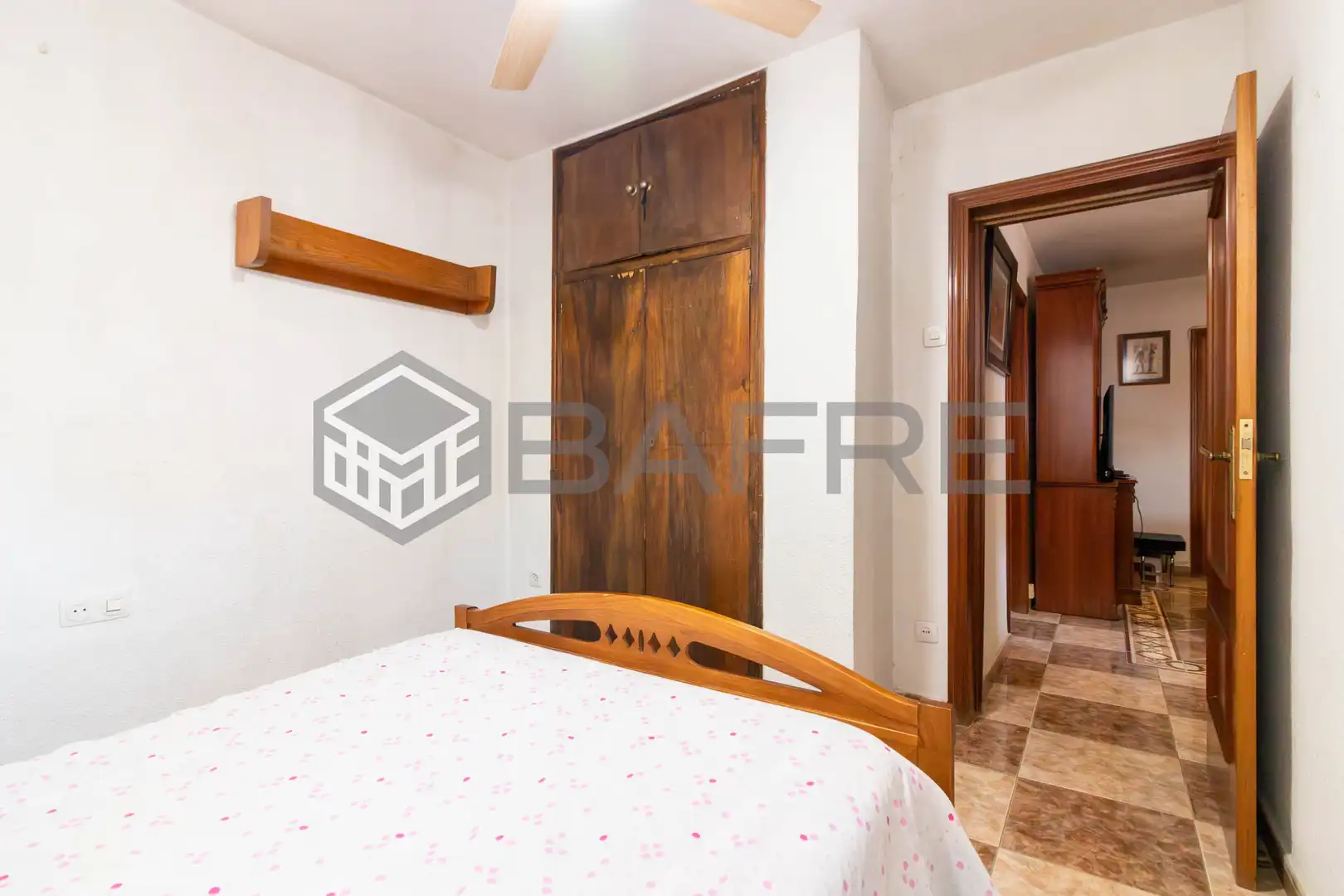 Bedroom of Flat for sale in Madrid  with Air Conditioner