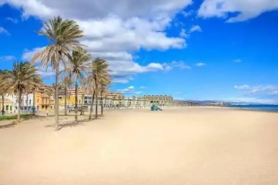 Vista exterior de Piso de alquiler en Valencia con Terraza
