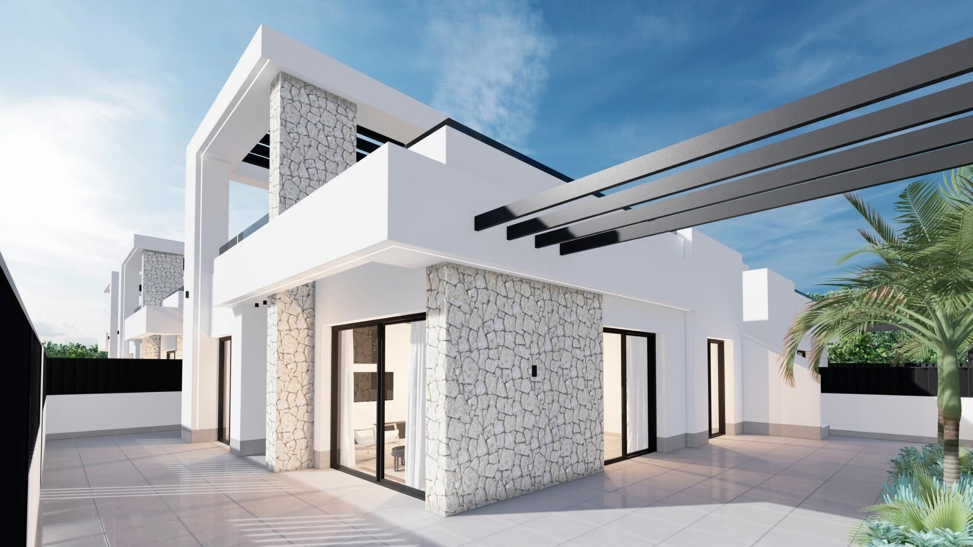 Vista exterior de Dúplex en venda en Torre-Pacheco amb Jardí privat, Terrassa i Piscina