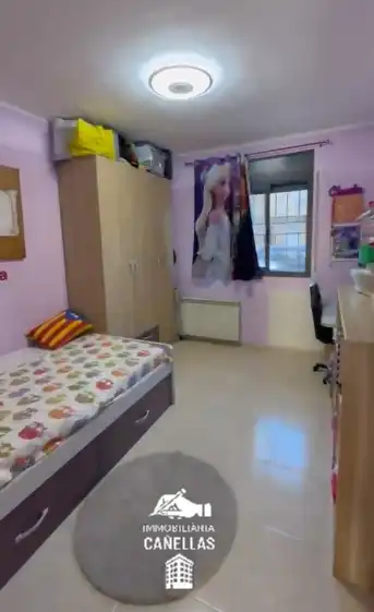 Schlafzimmer von Wohnung zum Verkauf in Tàrrega mit Klimaanlage, Heizung und Terrasse