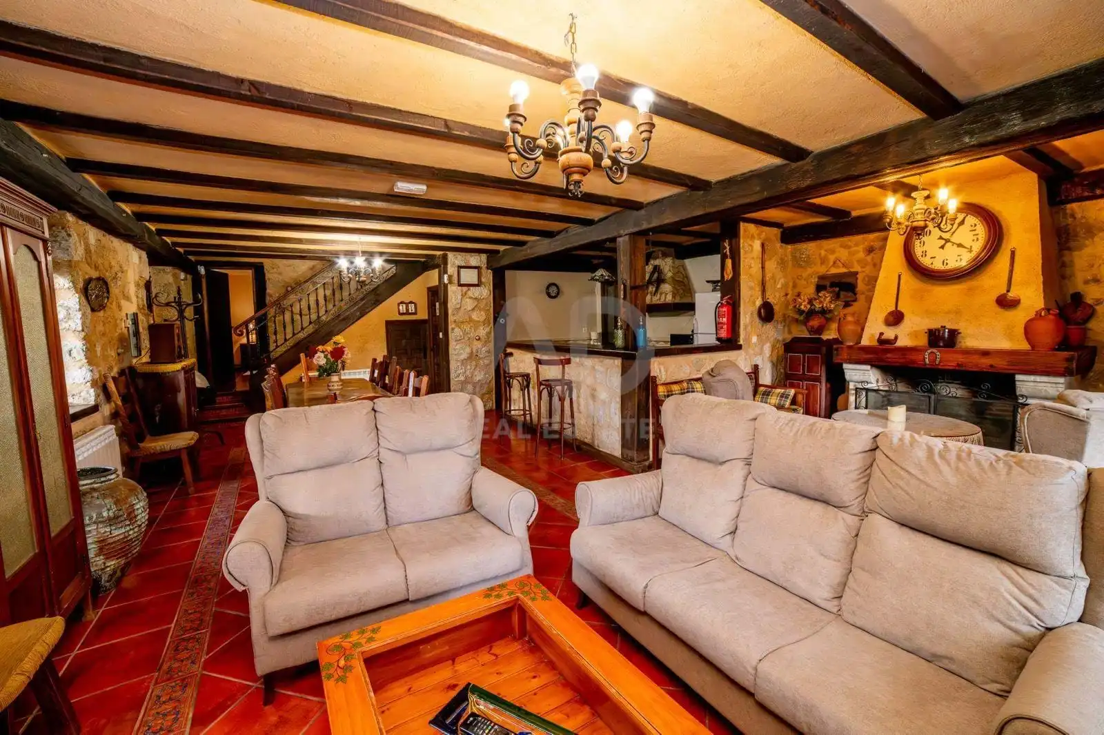 Wohnzimmer von Country house zum Verkauf in Ciudad Rodrigo mit Heizung, Terrasse und Schwimmbad