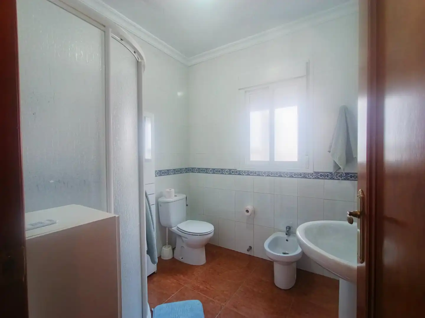 Baño de Casa o chalet en venta en Valencia del Ventoso con Terraza y Balcón