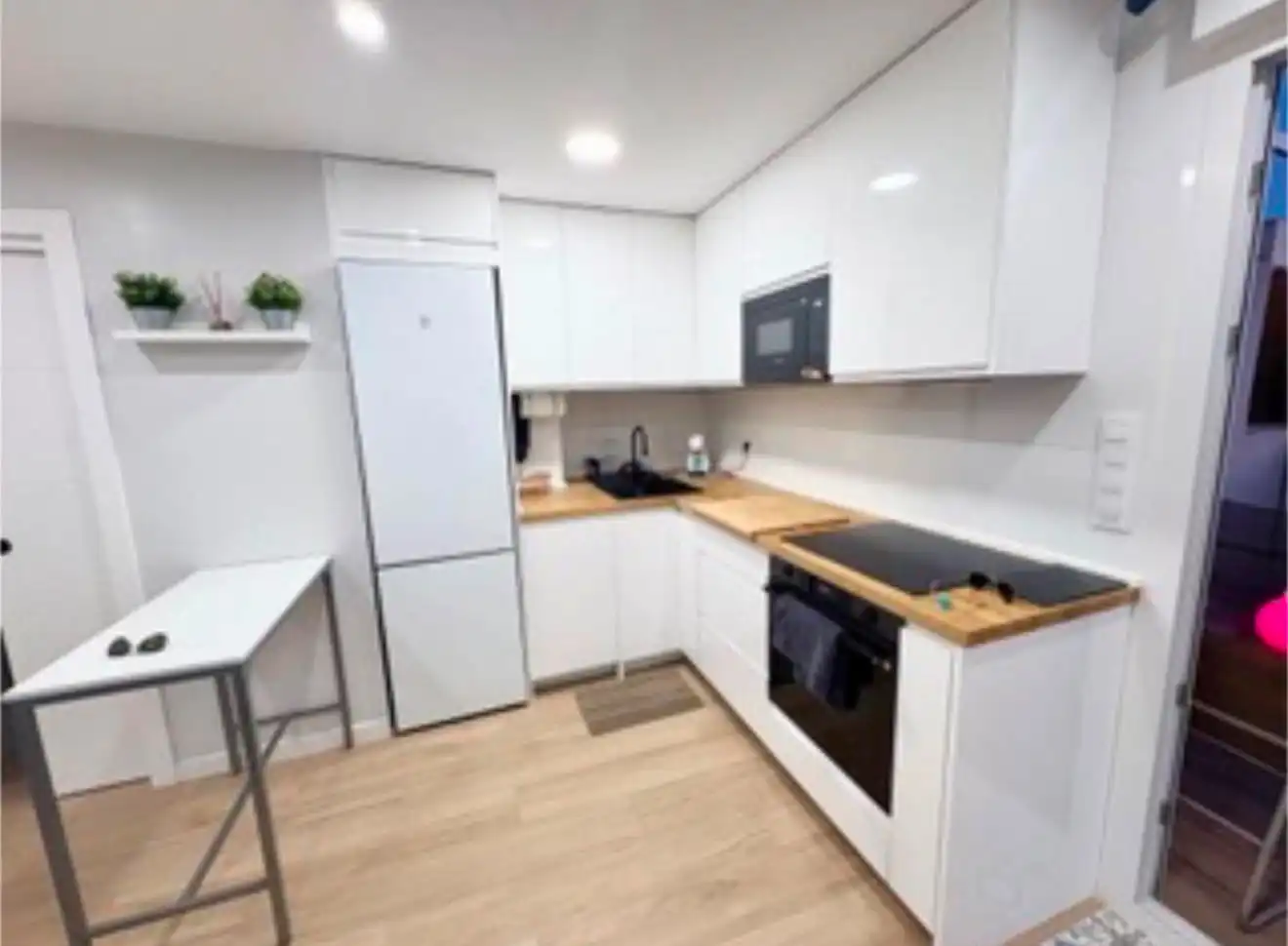 Kitchen of Attic for rent in Sagunto / Sagunt  with Air Conditioner, Terrace and Furnished