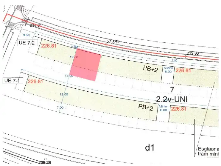 Wohnbaugrundstück zum Verkauf in Carrer Italia 16, imagen 3