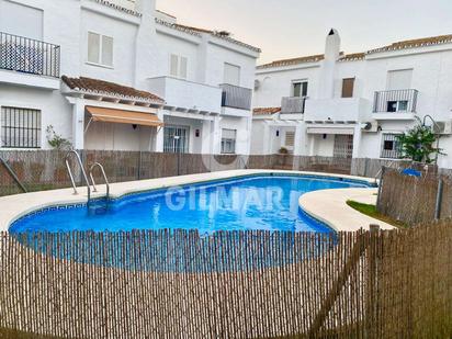 Exterior view of Single-family semi-detached to rent in El Puerto de Santa María  with Air Conditioner, Terrace and Furnished