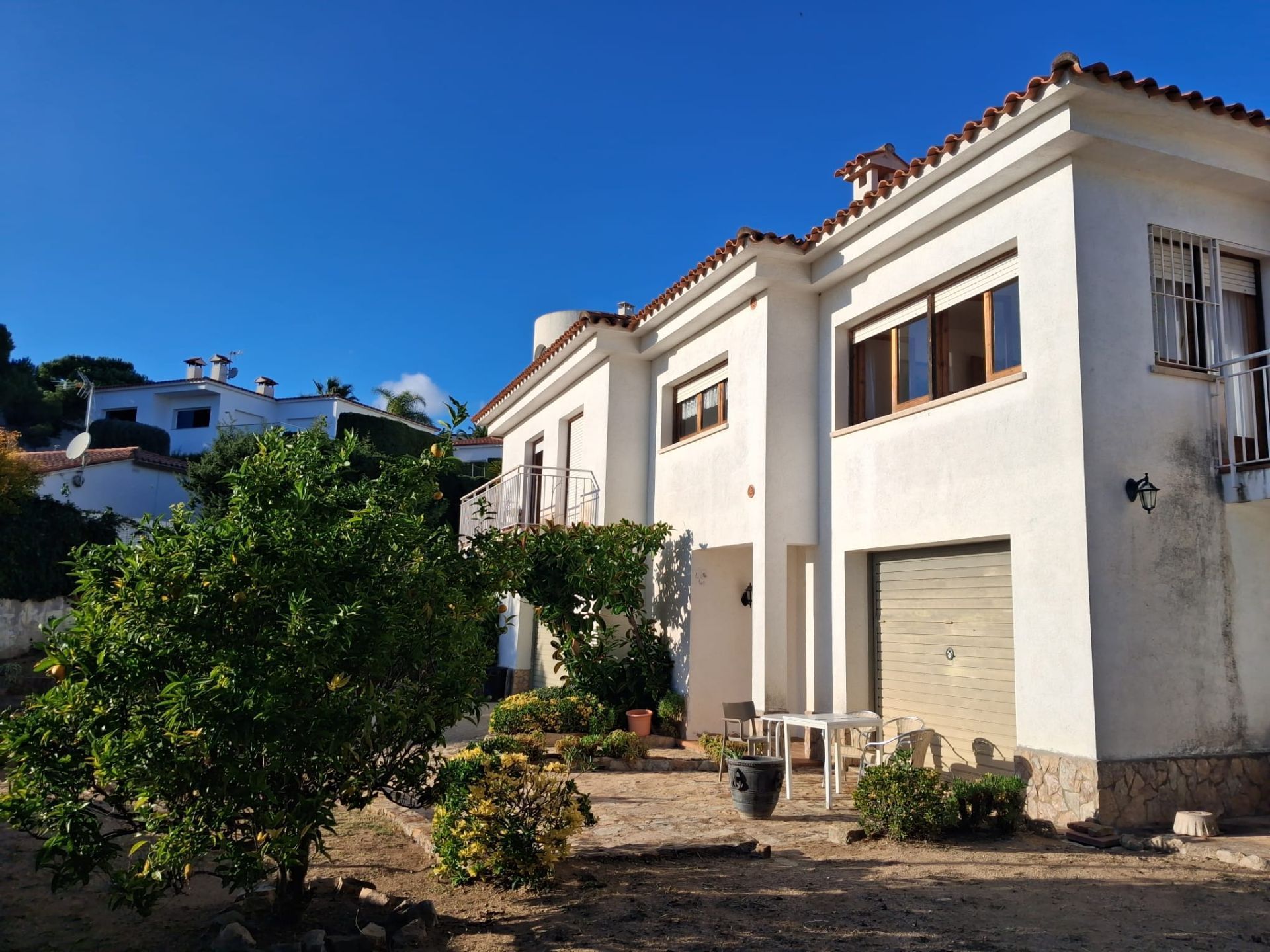 Vista exterior de Casa o chalet en venta en Lloret de Mar con Calefacción, Jardín privado y Terraza