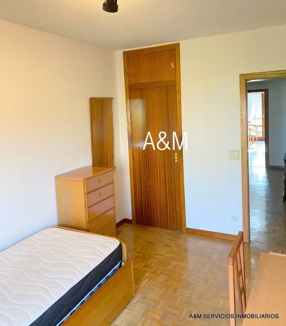 Bedroom of Flat for rent in Vitoria - Gasteiz  with Heating, Parquet flooring and Terrace