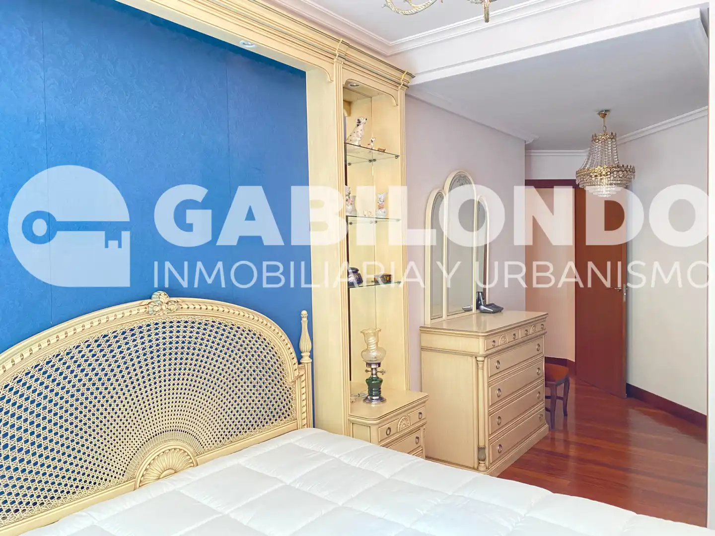 Bedroom of Flat for sale in Mendaro  with Heating, Parquet flooring and Furnished