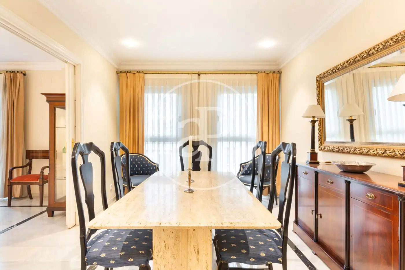 Dining room of Flat for rent in Valencia  with Air Conditioner, Heating and Storage room
