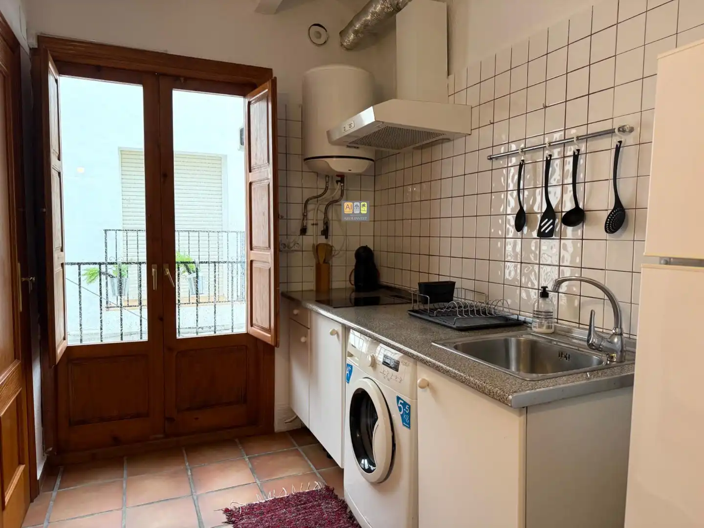 Küche von Wohnung zur Miete in Altea mit Klimaanlage, Heizung und Möbliert