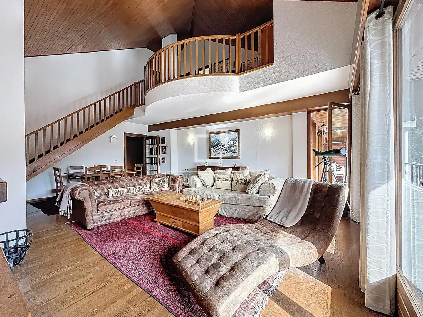 Sala de estar de Piso de alquiler en La Massana con Calefacción, Parquet y Terraza
