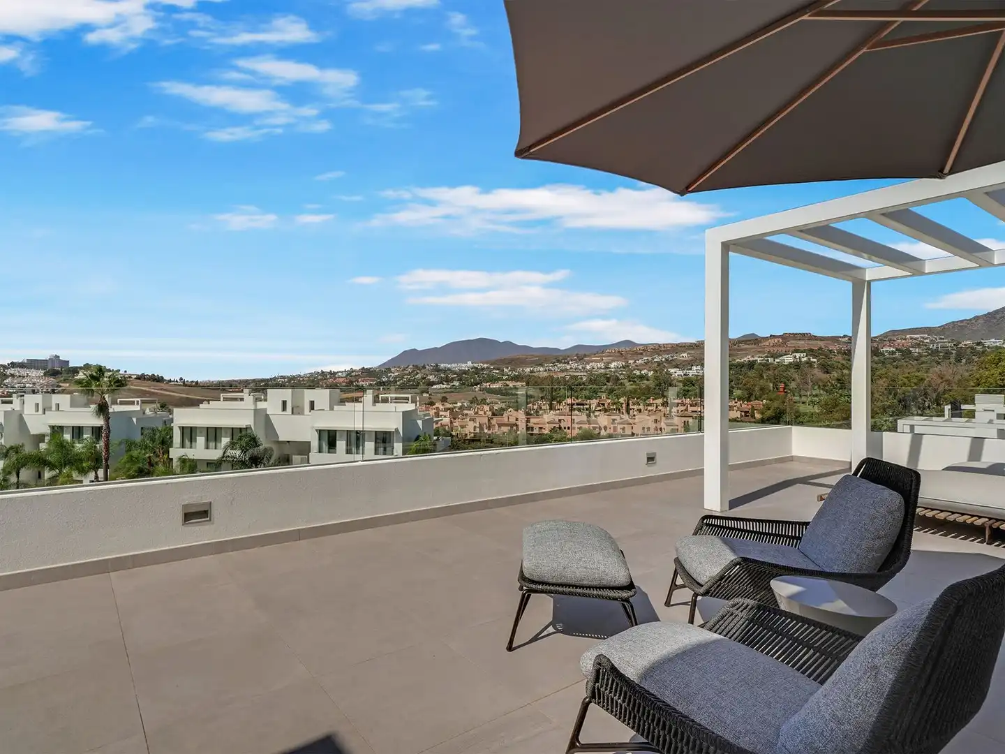Terrassa de Apartament en venda en Estepona amb Aire condicionat, Terrassa i Traster