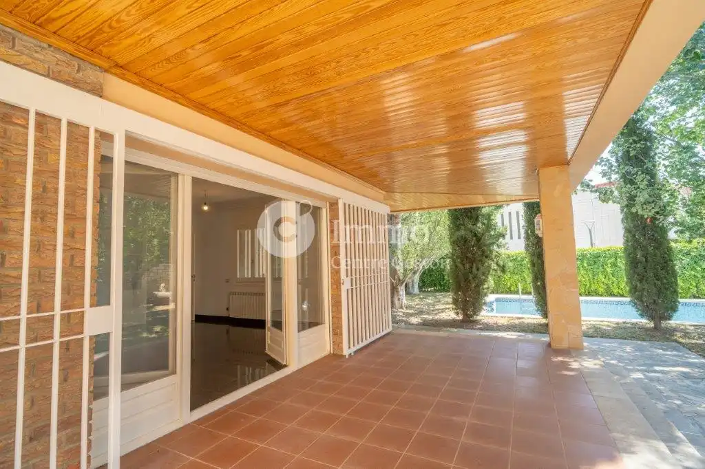 Garden of Houses for sale in Fondarella  with Heating, Private garden and Swimming Pool