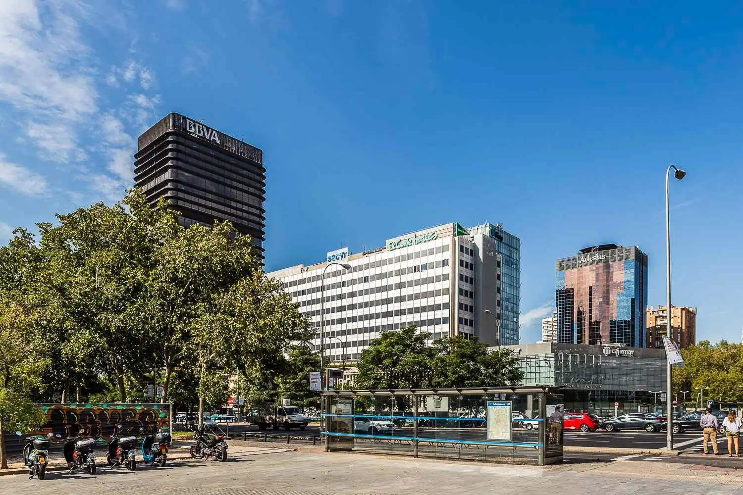 Außenansicht von Wohnung zum Verkauf in Madrid mit Klimaanlage und Abstellraum