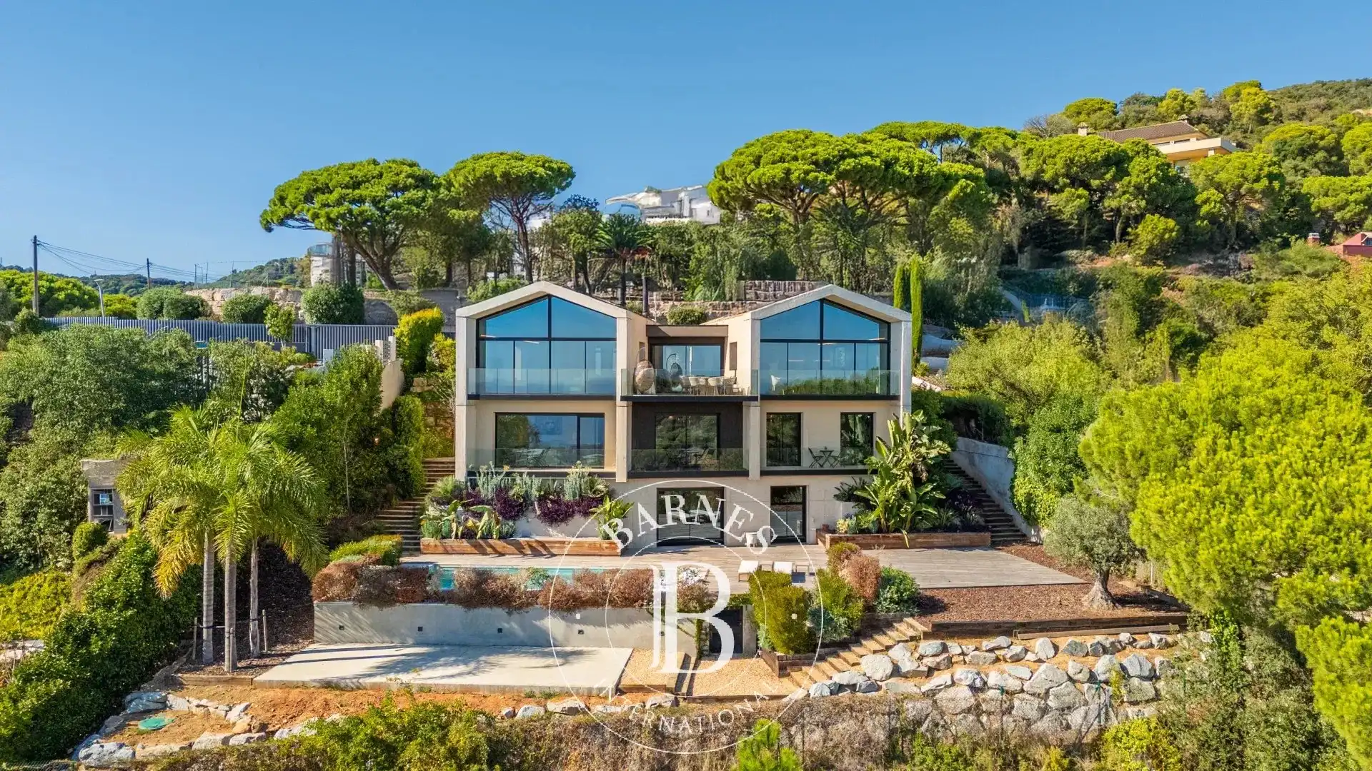Vista exterior de Casa o chalet en venta en Cabrils, Barcelona