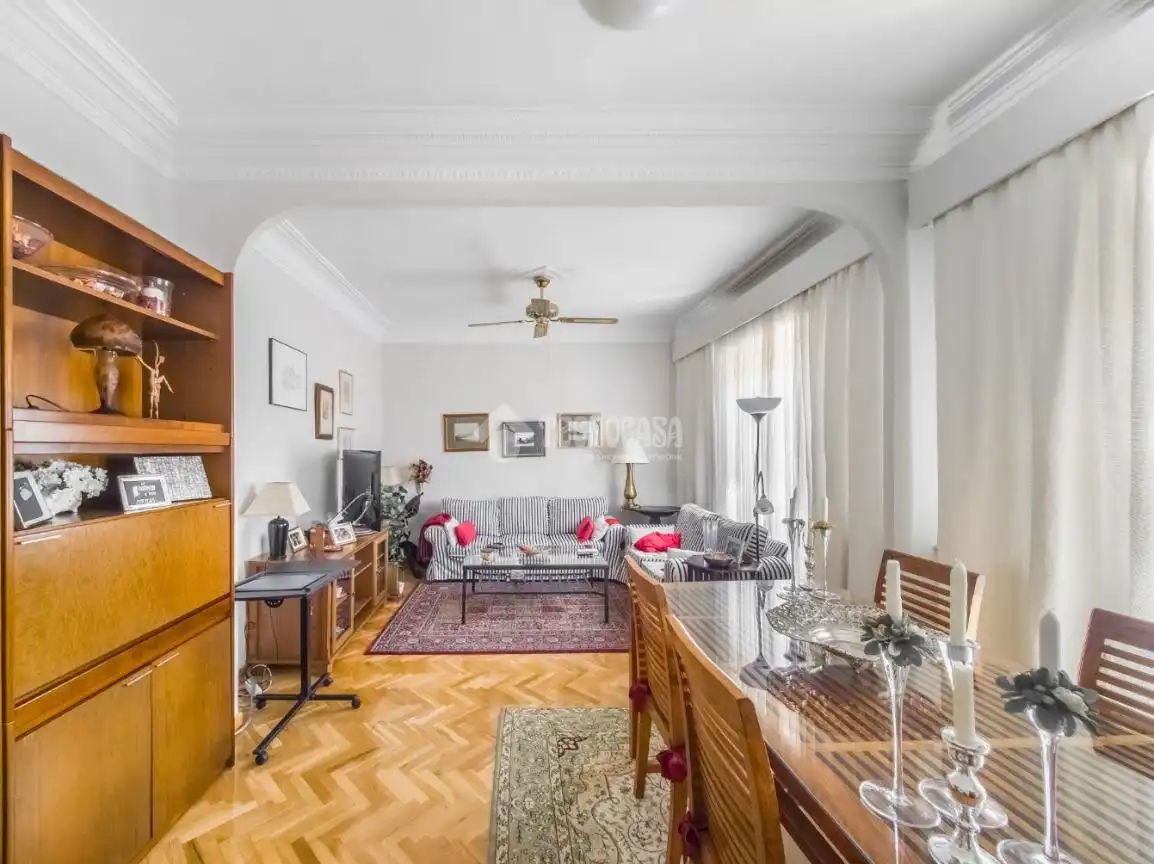 Wohnzimmer von Wohnung zum Verkauf in Madrid mit Klimaanlage, Heizung und Terrasse