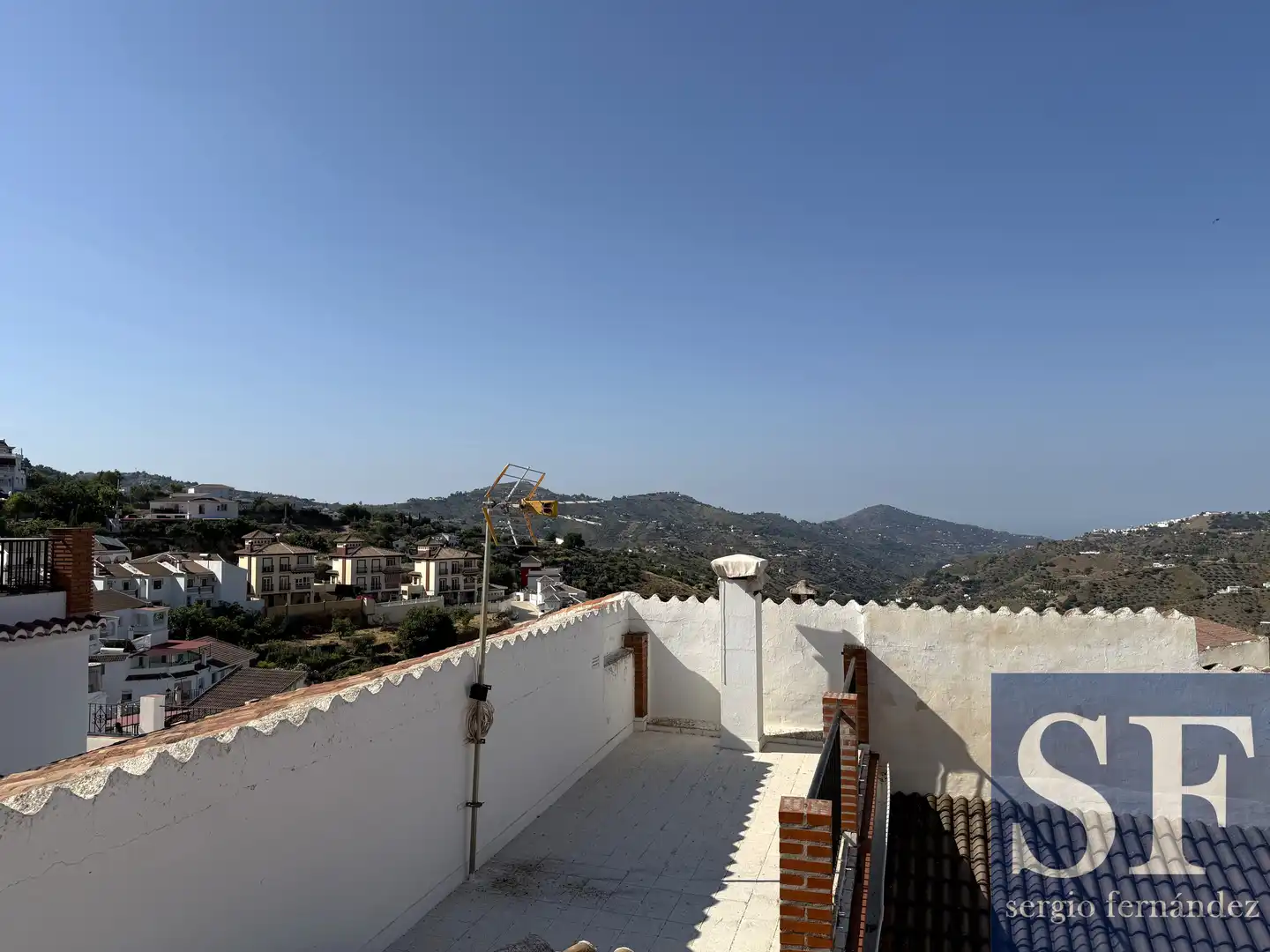 Terrace of Detached homes for sale in Canillas de Albaida