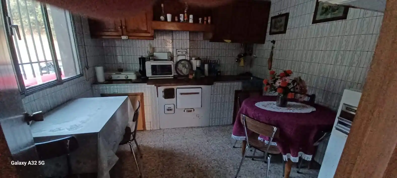 Cuina de Finca rústica en venda en A Peroxa  amb Jardí privat, Terrassa i Moblat