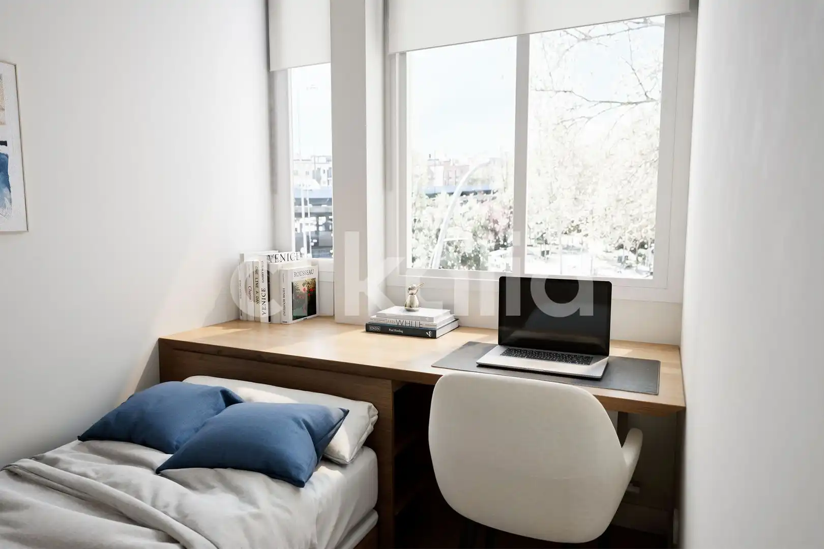 Bedroom of Flat for sale in Madrid  with Air Conditioner and Heating