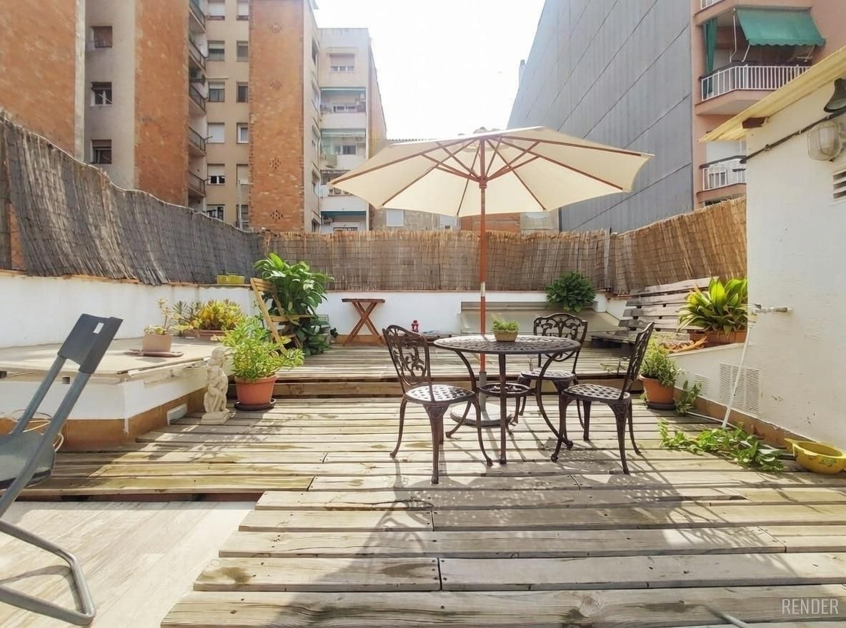 Terraza de Casa o chalet en venta en  Barcelona Capital con Aire acondicionado, Parquet y Terraza