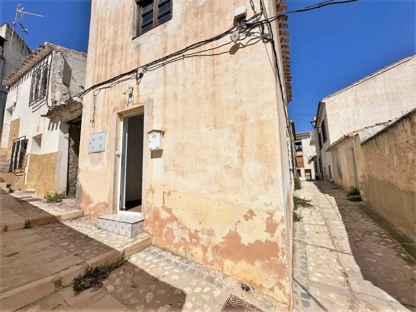 Vista exterior de Casa adosada en venta en Vélez-Rubio con Trastero
