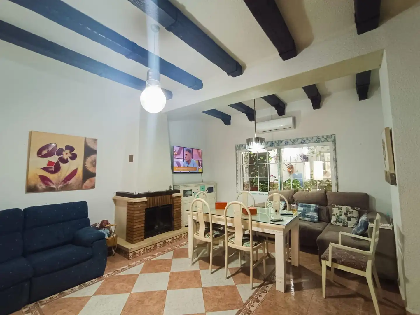 Living room of Houses for sale in Málaga  with Air Conditioner, Heating and Terrace