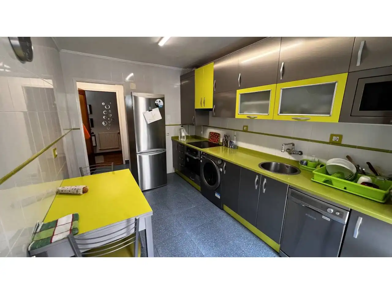 Kitchen of Flat for sale in Espinosa de los Monteros  with Heating, Terrace and Furnished