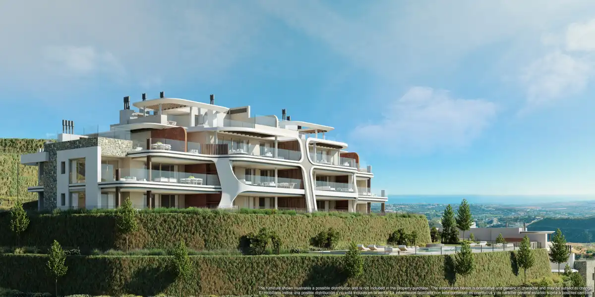 Vista exterior de Planta baja en venta en Benahavís con Aire acondicionado, Jardín privado y Terraza