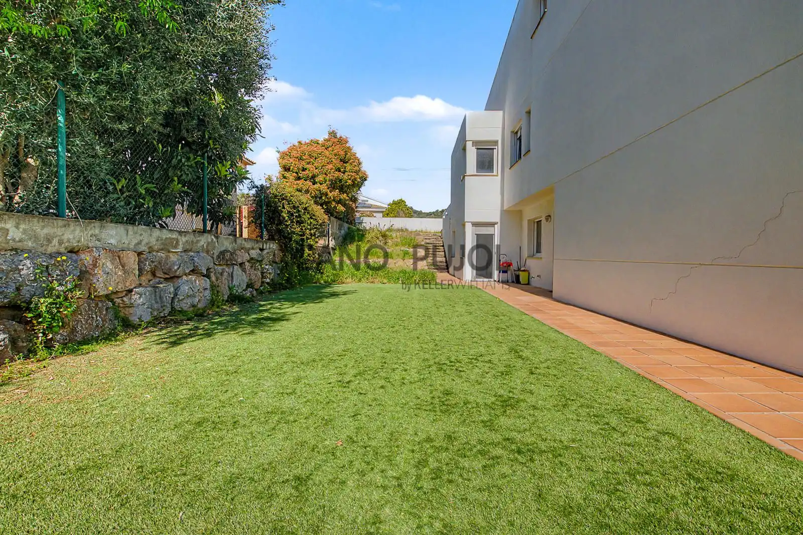 Jardín de Casa o chalet en venta en Bigues i Riells del Fai con Aire acondicionado, Calefacción y Terraza