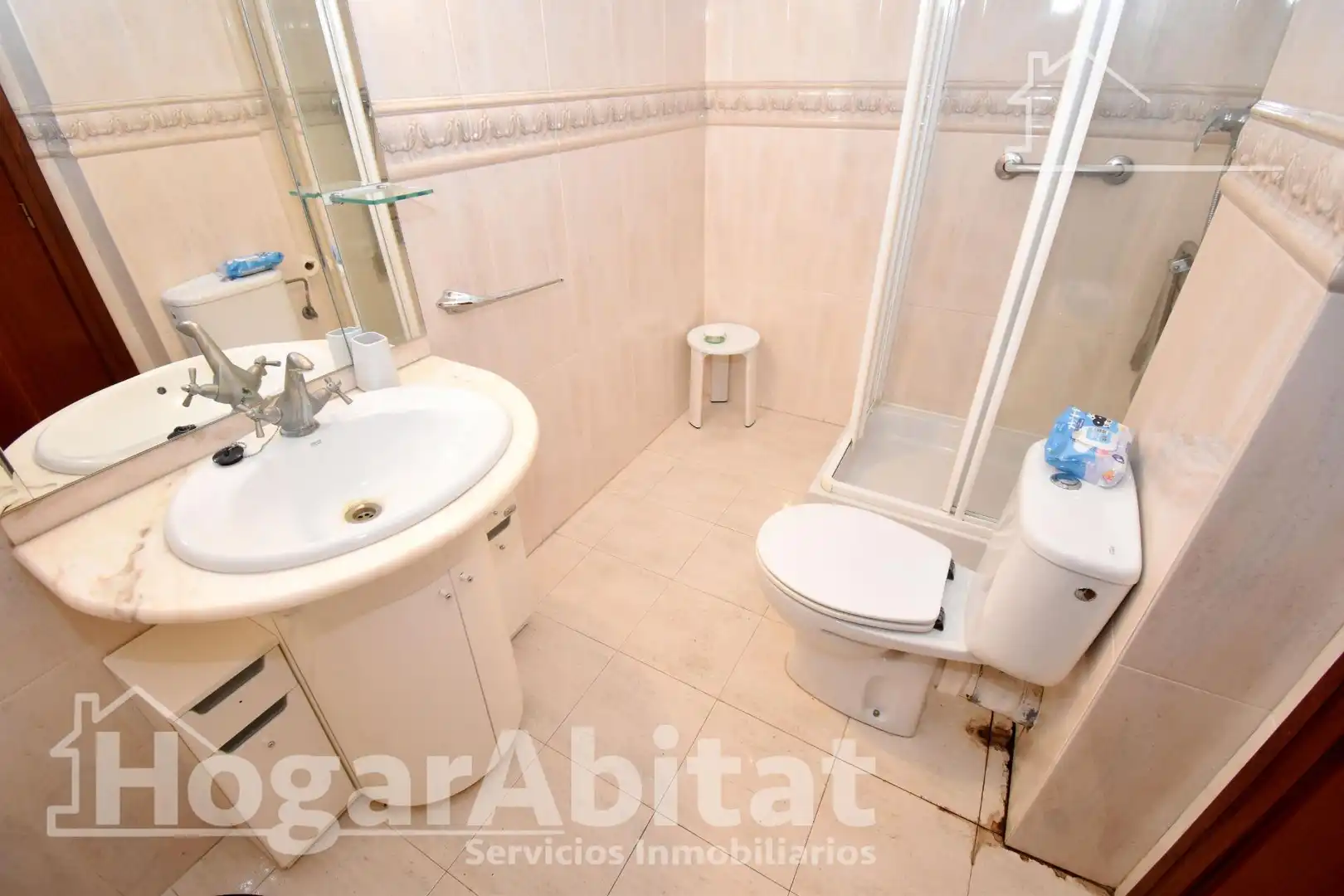 Bathroom of Flat for sale in Vila-real  with Air Conditioner, Heating and Furnished