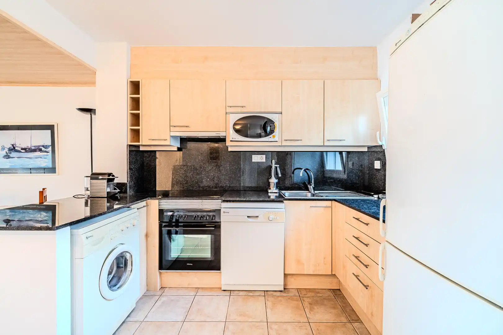 Cocina de Apartamento en venta en L'Ametlla de Mar  con Aire acondicionado, Terraza y Amueblado