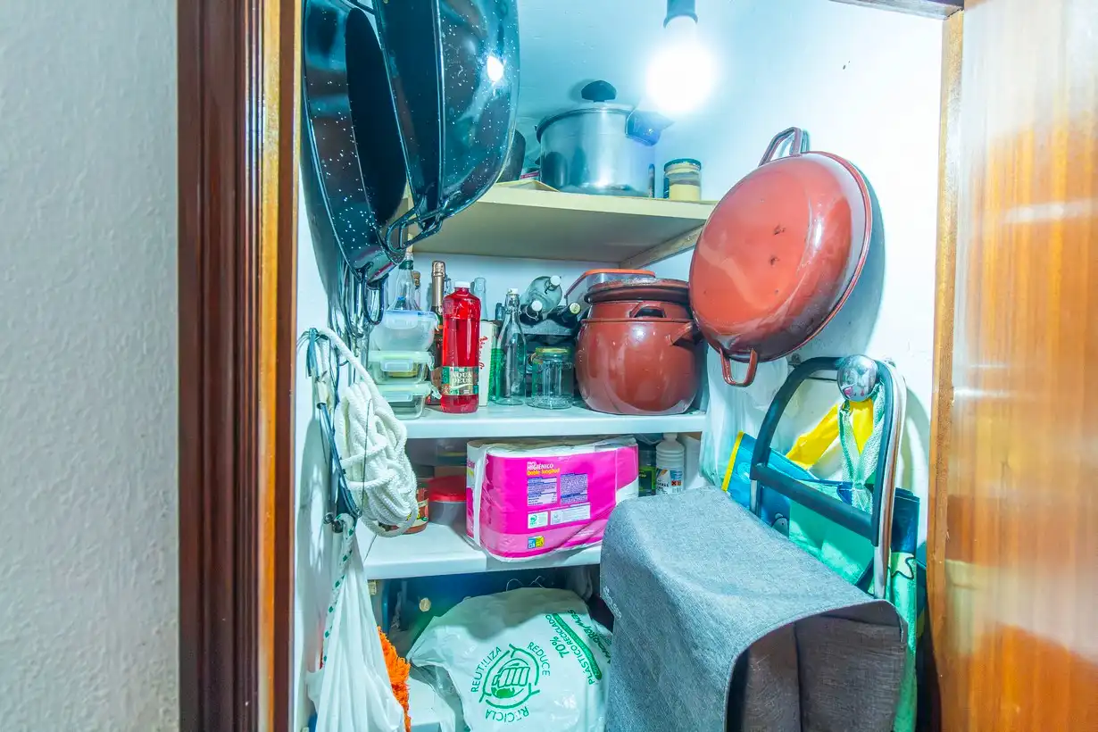 Kitchen of Flat for sale in Madrid  with Air Conditioner, Heating and Furnished