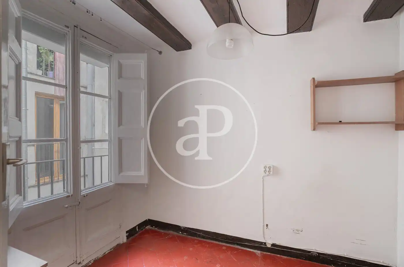 Schlafzimmer von Wohnung zum Verkauf in Barcelona mit Heizung und Balkon