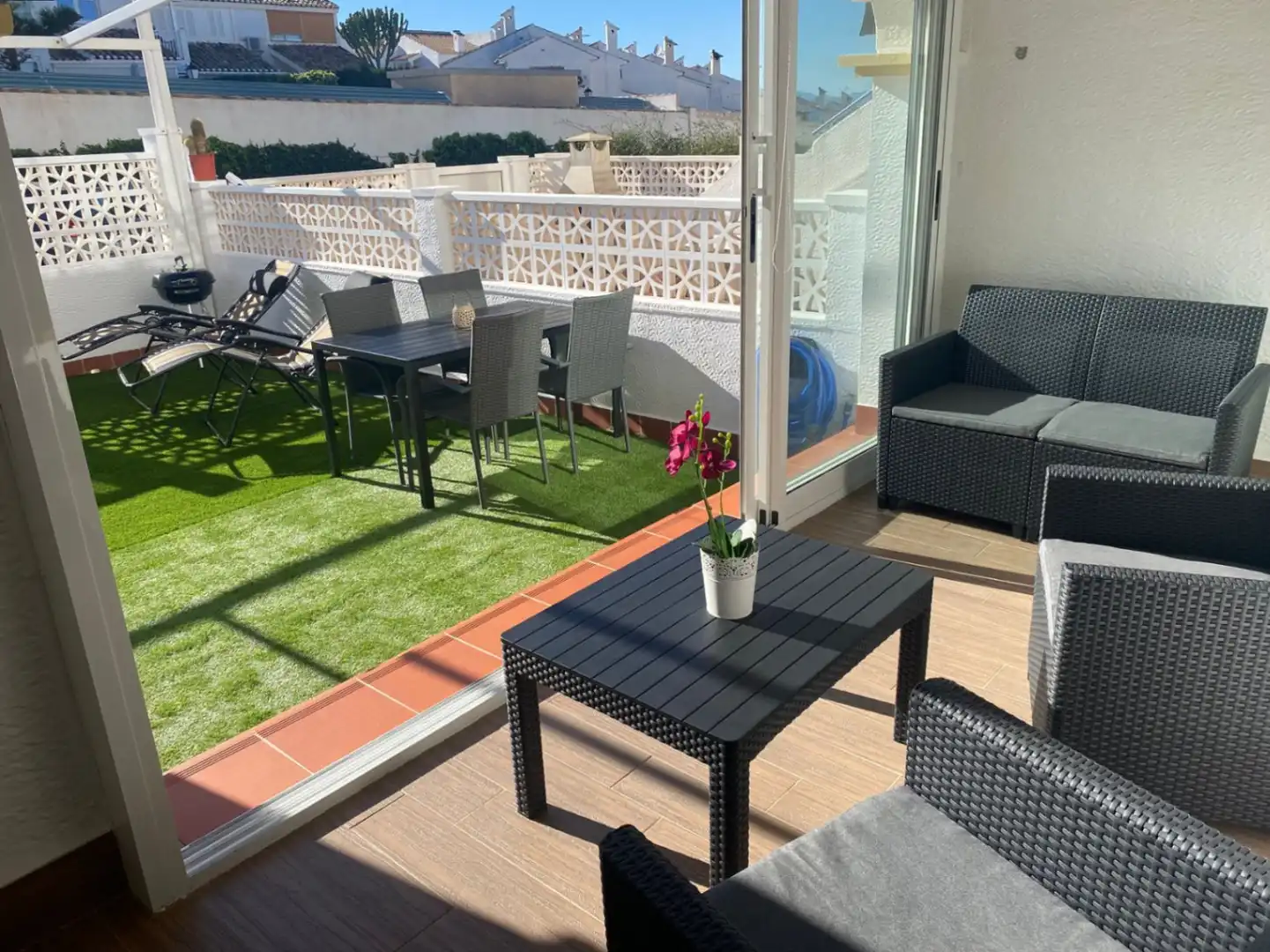Terrasse von Wohnungen zur Miete in Santa Pola mit Terrasse