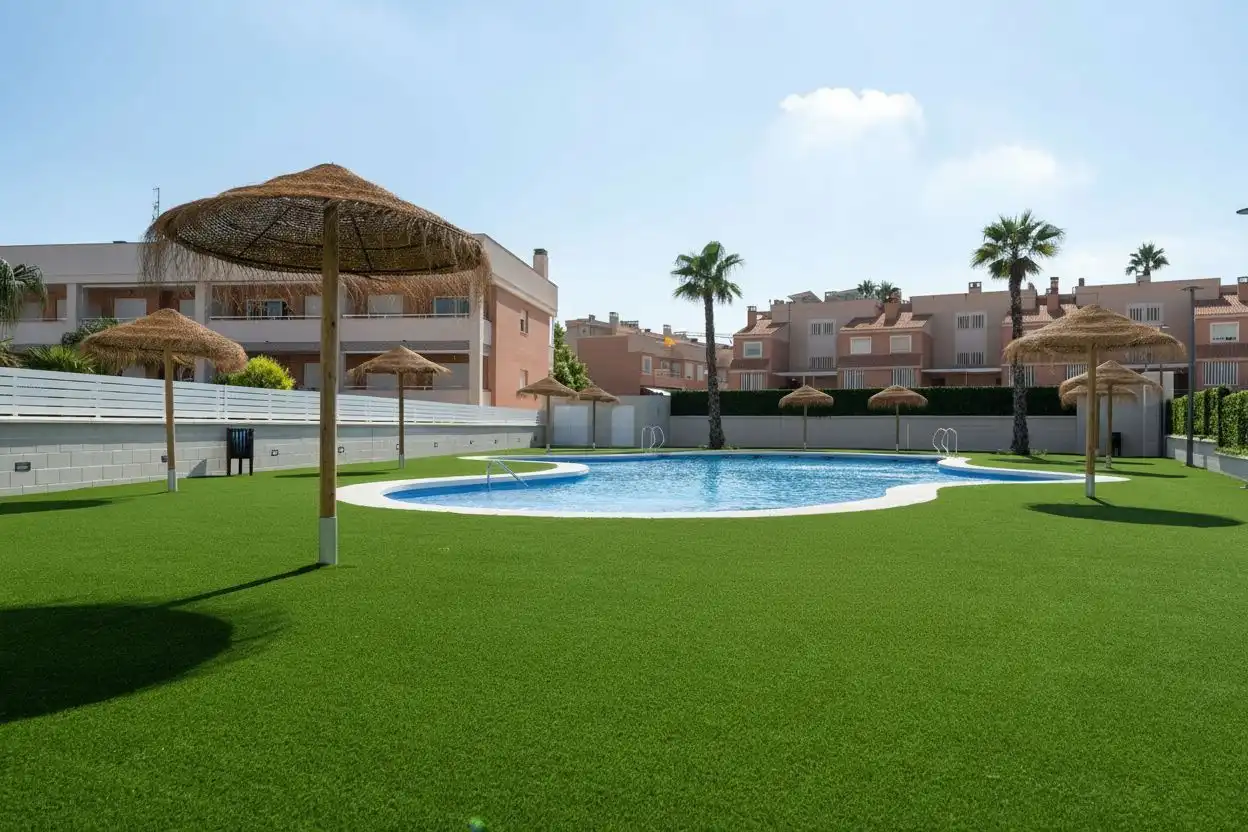 Piscina de Casa o chalet en venta en Santa Pola con Aire acondicionado, Calefacción y Terraza