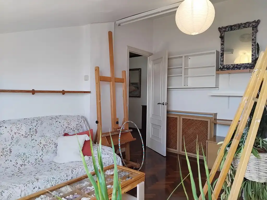Sala d'estar de Dúplex en venda en Sada (A Coruña) amb Calefacció, Parquet i Terrassa