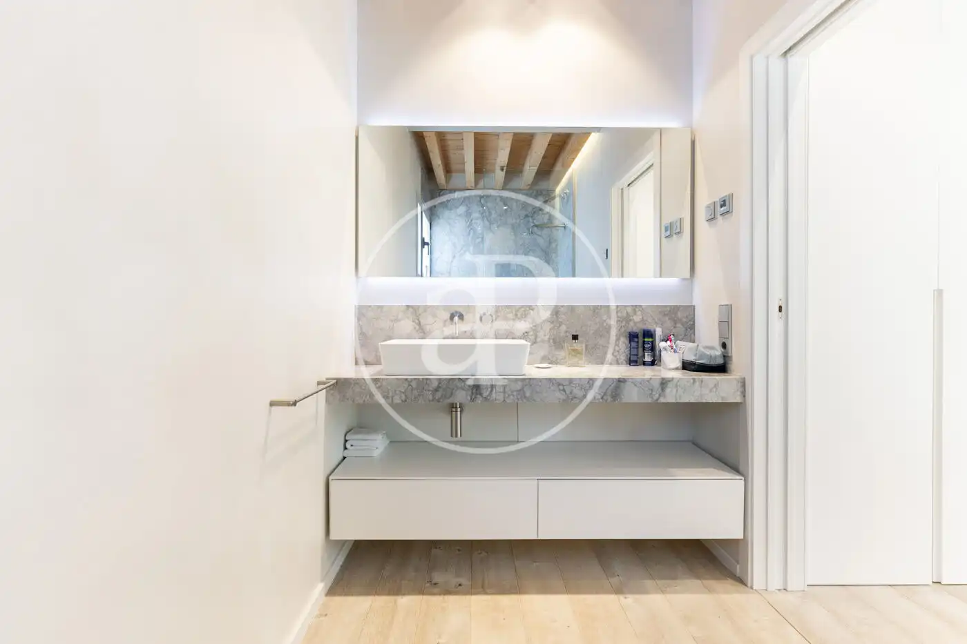 Bathroom of Houses for sale in Sant Cugat del Vallès  with Air Conditioner, Heating and Private garden