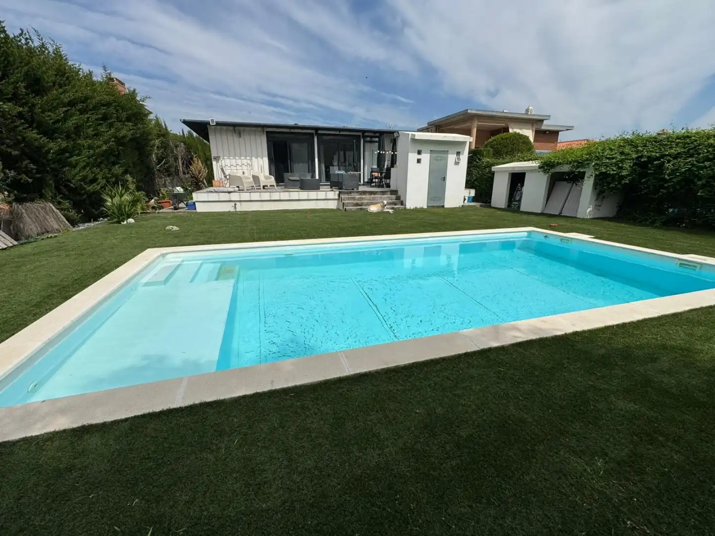 Piscina de Casa o xalet en venda en Bollullos de la Mitación amb Aire condicionat, Calefacció i Traster