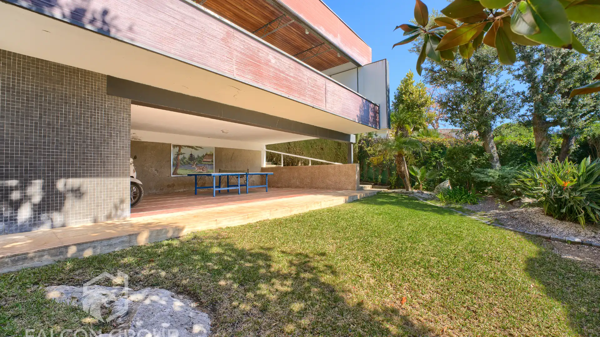 Vista exterior de Casa o chalet en venta en Calafell con Jardín privado, Terraza y Piscina