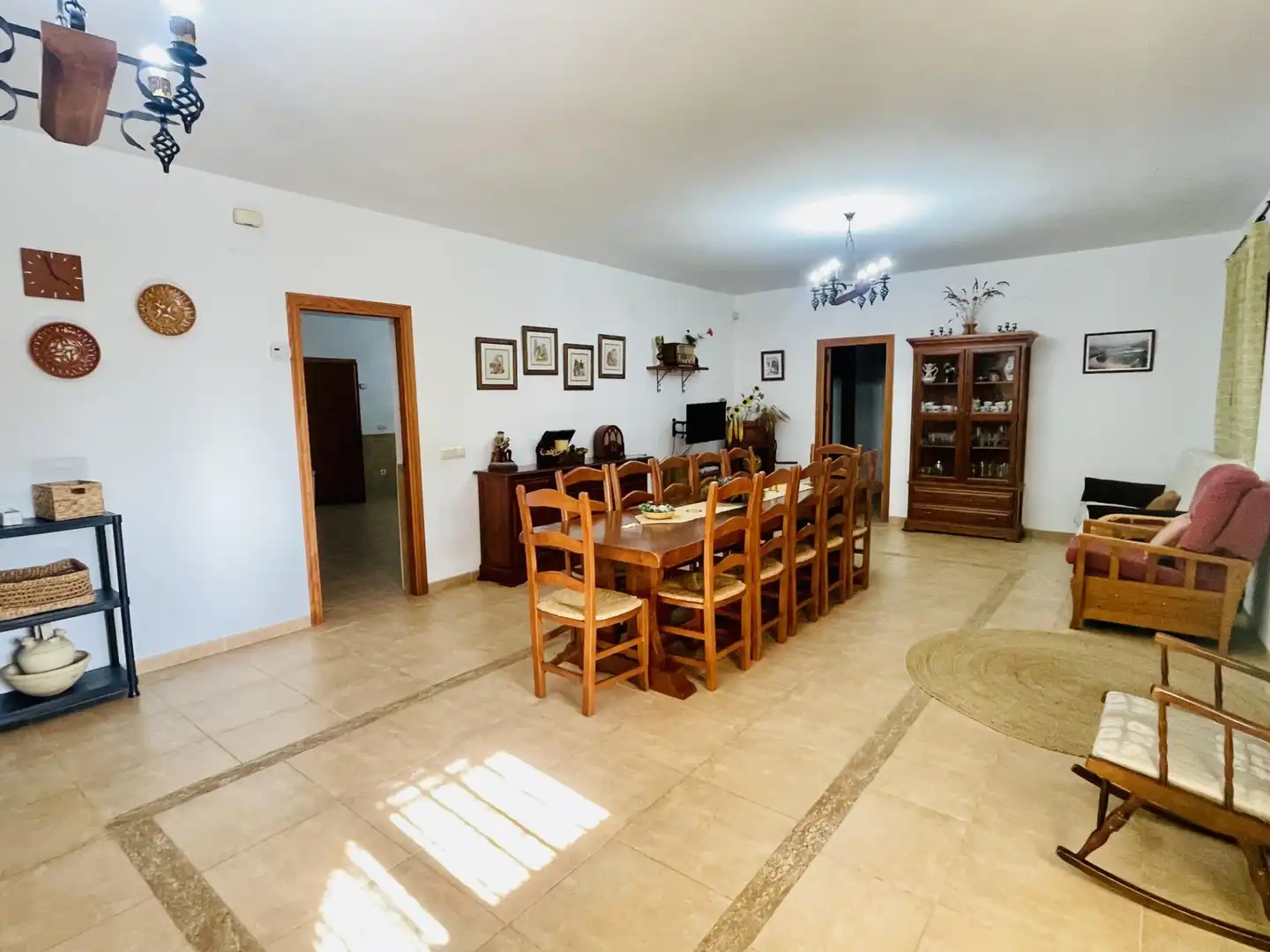 Comedor de Finca rústica en venta en Badolatosa con Jardín privado, Terraza y Piscina