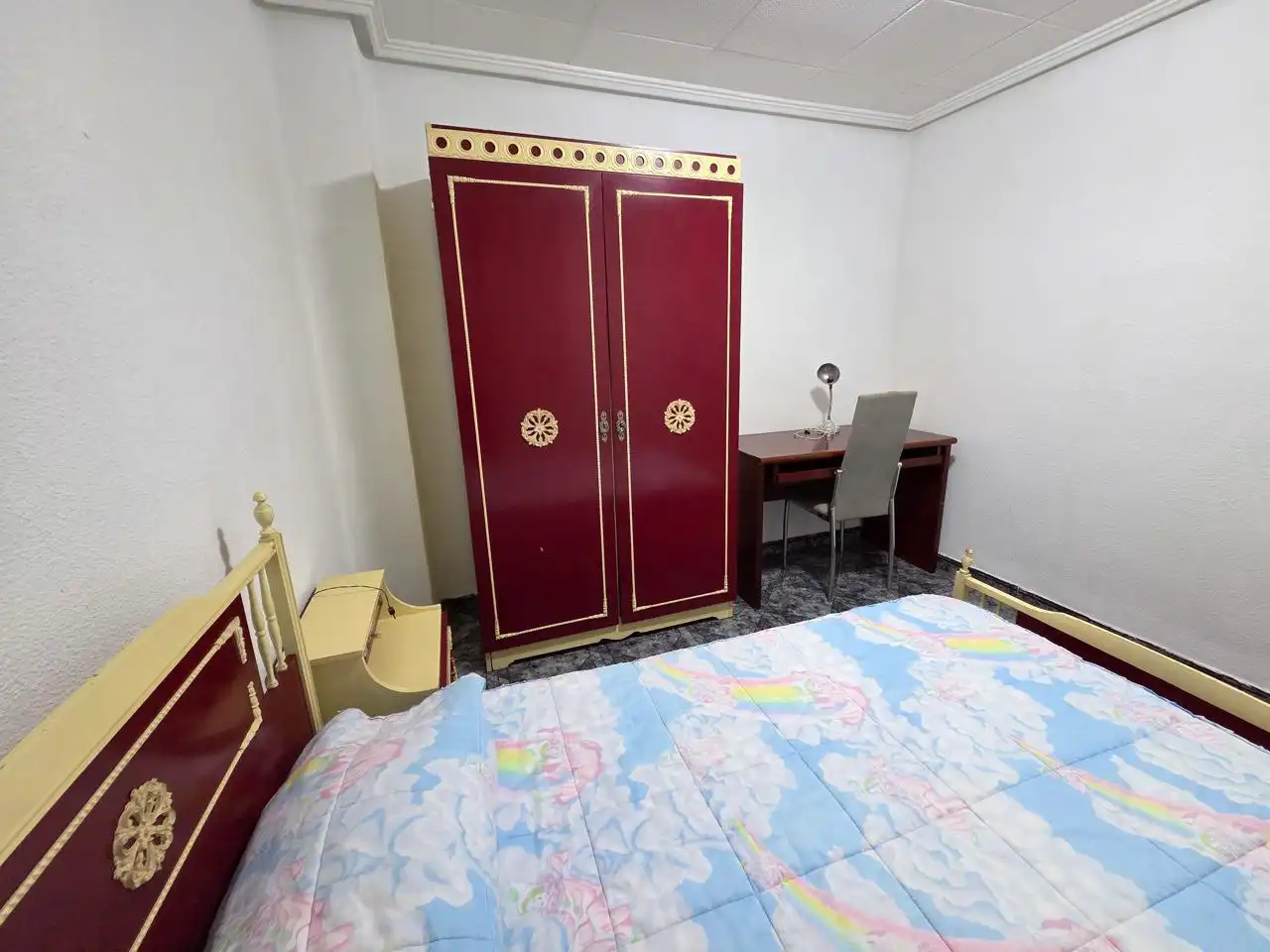 Bedroom of Flat for rent in Elche / Elx  with Furnished and Balcony
