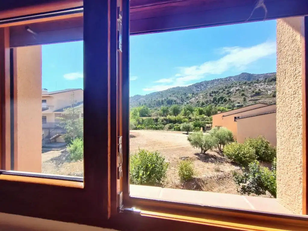 Vista exterior de Casa o chalet en venta en Beceite con Calefacción, Jardín privado y Balcón
